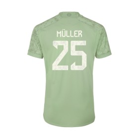 FC Bayern München Muller 25 Fotbollströjor Barn Tredje tröja 2023-24 Kortärmad